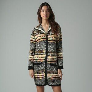 Monteau Hooded Cardigan Sweater XS